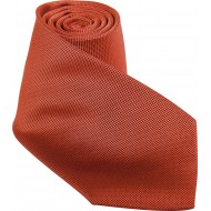 Corbata 100% seda jacquard HOWARDS LONDON naranja coral